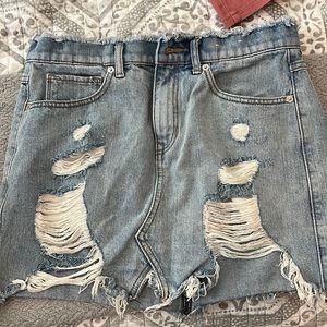Express Jean skirt size 4